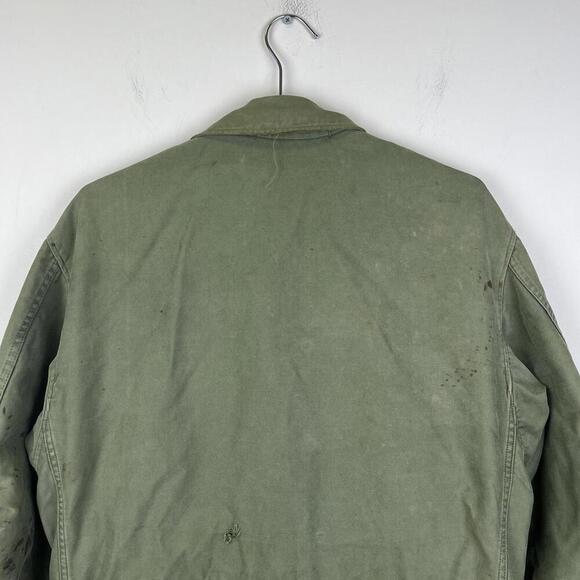 80s Vintage Military Utility M-1951 Field Jacket Mens US Army - Picture 5 of 8